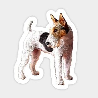 Fox Terrier - So Stylish and Rough! Sticker